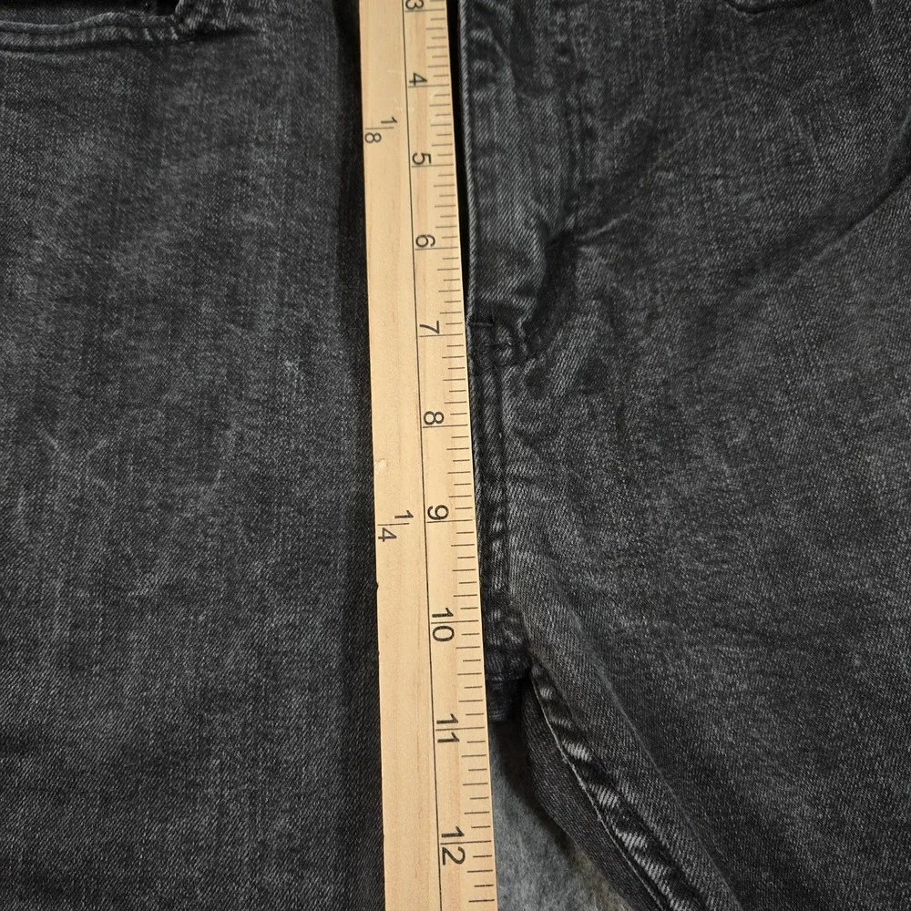 Levis 510 Jeans Mens 30x29‎ (tag 31x32) Gray Charcoal Wash Slim Tapered Denim